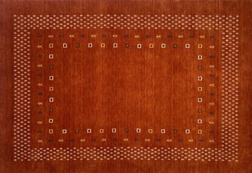 Terrakotta Teppich 100% Wolle 170x240 cm Handgewebt Gabbeh Orientteppich ac04 Terrakotta Teppich 100% Wolle 170x240 cm Handgewebt Gabbeh Orientteppich ac04 von WAWA TEPPICH