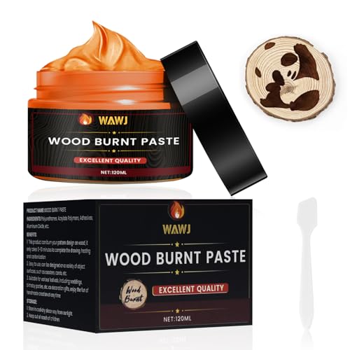 WAWJ® Holzbrennpaste, Wood Burning Gel,Easy to Apply Wood Craft Burn Paste,DIY Pyrography Accessories for DIY Wood Painting,Perfect for Beginners Handmade Meaningful Gifts WAWJ® Holzbrennpaste, Wood Burning Gel,Easy to Apply Wood Craft Burn Paste,DIY Pyrography Accessories for DIY Wood Painting,Perfect for Beginners Handmade Meaningful Gifts von WAWJ