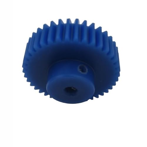 1 Stück 1,5 M 15 Zähne blaues Nylon-Stirnrad mit Schritt 1,5 Modul 15 Zähne zylindrisches Antriebsritzel M5-Schraube 6 mm-12 mm Bohrung Lenkungsbeschläge(8MM BORE) von WAWPU