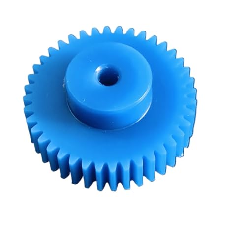 1 Stück 1 Modul Zylinderrad 8 mm Bohrung Blau Nylon Spur mit Schritt 1M 15 Zähne bis 60 Gerade Ritzel Lenkung Hardware(20 Teeth) von WAWPU