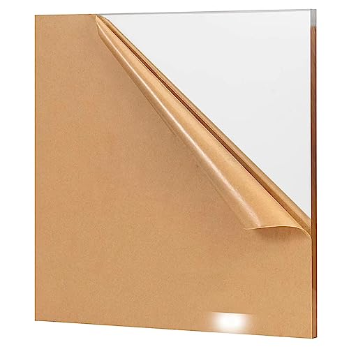 1er-Pack Acrylplatten (2 mm dick) for Bastelprojekte, Schilder, for Schneiden mit Laser, Säge oder Handwerkzeugen(210x297mm) von WAWPU
