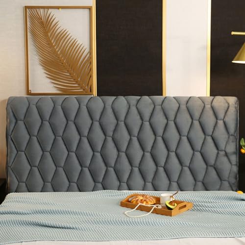 WAWPU All-Inclusive-Kopfteilbezug, verdickter Schutz in verschiedenen Größen, Bettkopfteilbezug for Voll-, Einzel-, Queensize- und Kingsize-Betten(H,190CM) von WAWPU