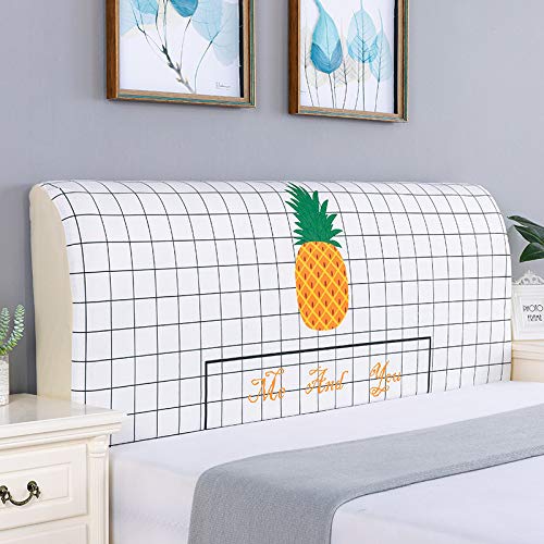 WAWPU Bedruckter Kopfteilbezug, modischer, elastischer All-Inclusive-Kopfteilbezug, Bettkopf-Rückenschutz, Staubschutz for Schlafzimmerdekor(O,150cm) von WAWPU
