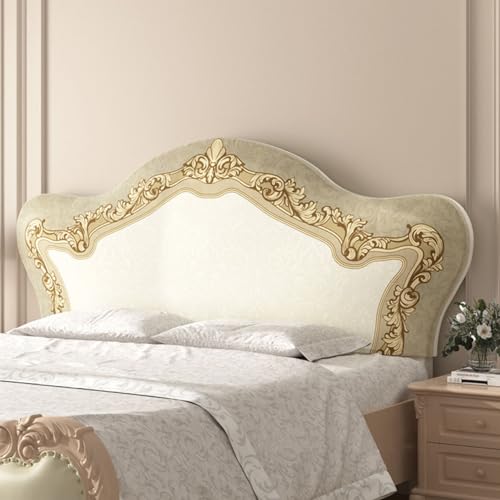 WAWPU Luxuriöser Samtstoff, weicher Stretch-Samt for unsere Bettkopfteilbezüge, staubdicht und ideal for gepolsterte Schlafzimmerkopfteile(7,B/M) von WAWPU