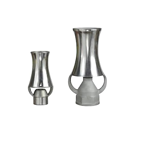 WAWPU Springbrunnen-Düsenköpfe aus Messing und SS304, Einstellbarer Wasserstrahl for Gartenbrunnen, Teiche(SS304 1" Adjustable) von WAWPU
