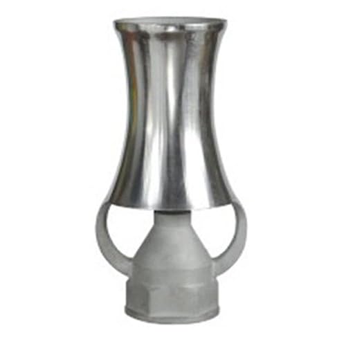 WAWPU Springbrunnen-Düsenköpfe aus Messing und SS304, Einstellbarer Wasserstrahl for Gartenbrunnen, Teiche(SS304 2" Directional) von WAWPU