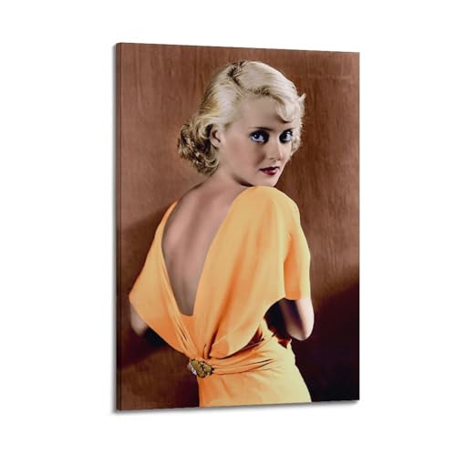 Bette Davis Promi-Poster, coole Kunstwerke, Gemälde, Wandkunst, Leinwanddrucke, hängendes Bild, Heimdekoration, Idee, 20 x 30 cm von WAWYY