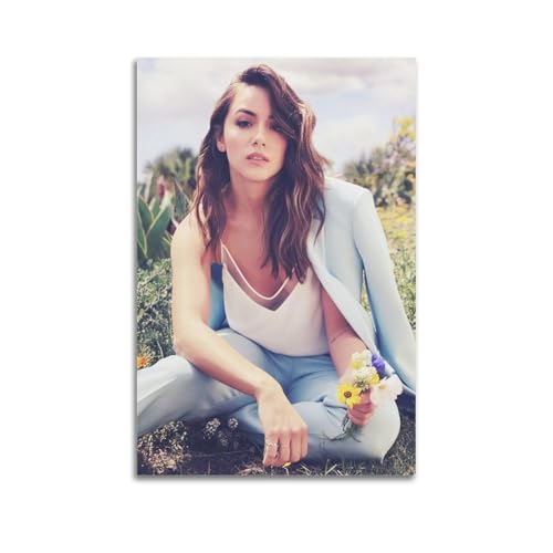 Chloe Bennet Promi-Poster, Bild, Druck, Wandkunst, Gemälde, Leinwand, Kunstwerke, Idee, Raum, ästhetisch, 20 x 30 cm von WAWYY