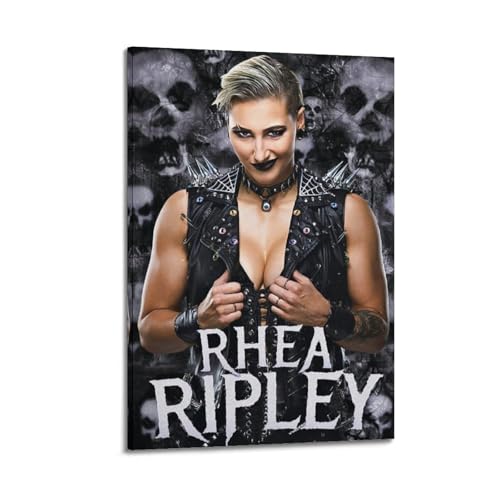 Rhea Ripley Promi-Poster, Wandkunst, Rollen, Leinwand, Gemälde, Bild, Wohnzimmer-Dekoration, Zuhause, 60 x 90 cm Rhea Ripley Promi-Poster, Wandkunst, Rollen, Leinwand, Gemälde, Bild, Wohnzimmer-Dekoration, Zuhause, 60 x 90 cm von WAWYY