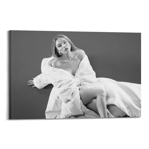 Sydney Sweeney Retro-Poster, Wandkunst, Rollen, Leinwand, Gemälde, Bild, Wohnzimmerdekoration, Zuhause, 30 x 45 cm Sydney Sweeney Retro-Poster, Wandkunst, Rollen, Leinwand, Gemälde, Bild, Wohnzimmerdekoration, Zuhause, 30 x 45 cm von WAWYY