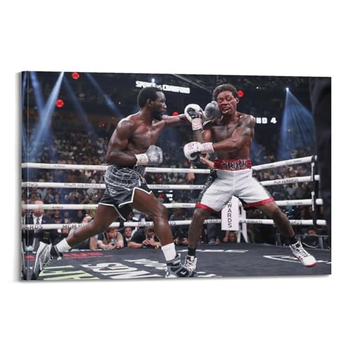 Terence Crawford Boxer-Poster, Wandkunst, Rollen, Leinwand, Gemälde, Bild, Wohnzimmer-Dekoration, Zuhause, 50 x 75 cm Terence Crawford Boxer-Poster, Wandkunst, Rollen, Leinwand, Gemälde, Bild, Wohnzimmer-Dekoration, Zuhause, 50 x 75 cm von WAWYY