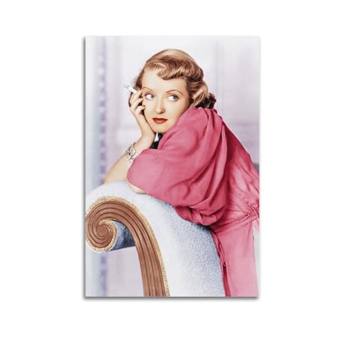 WAWYY Bette Davis Posterdruck, Fotokunst, Malerei, Leinwand, Heimdekoration, Schlafzimmer, moderne Dekorationen, 40 x 60 cm WAWYY Bette Davis Posterdruck, Fotokunst, Malerei, Leinwand, Heimdekoration, Schlafzimmer, moderne Dekorationen, 40 x 60 cm von WAWYY