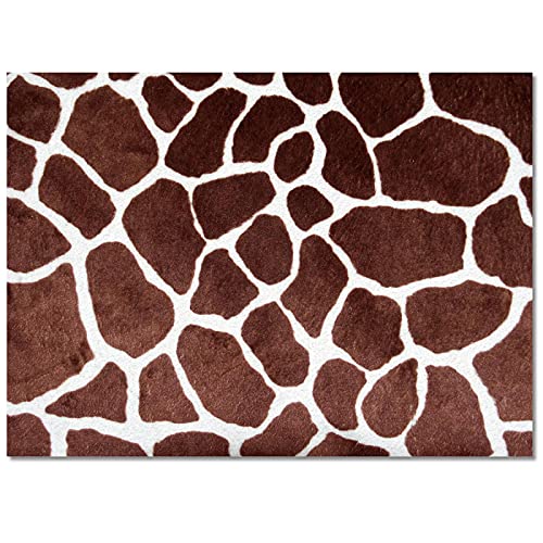 WAXB Schmutzfangmatte Giraffenmuster Farbe Leopardenmuster Teppich Heimteppich Teppich Für Wohnzimmer Wohnzimmer Dekoration Teppich Im Schlafzimmer Teppiche Matten von WAXB