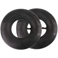 2er-Pack Schläuche 410/350-6 Mikro-Grubber 4.10/3.50-6, Ellenbogen, pneumatische Gartenmaschinen für Karren, Transportkarren, Gartenkarren, Rasenmäher von WAY