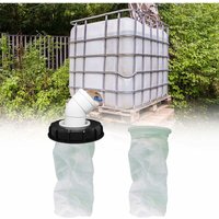 45° IBC-Deckelfilter, 163 mm Nylon-Regenwasserfilter, waschbar mit Deckel für IBC-Regenwassertank dn 150 von WAY