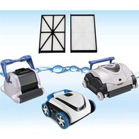 Poweka RCX70101PAK2 2er-Pack Ersatzfilterkartuschen, kompatibel mit Hayward Aqua Vac qc SharkVac und TigerShark Roboter-Poolreiniger (2er-Pack) von WAY