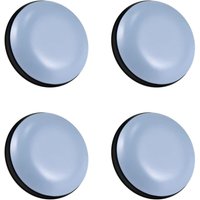 Selbstklebende Möbelgleiter – 4er-Set PTFE-Gleiter, geeignet für verschiedene glatte Böden (rund, 50 mm) von WAY