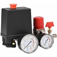 WAY - 3000 l/min 0,05–1,2 MPa kleine Luftkompressor-Druckschaltersteuerung mit Sicherheitsventil und Druckregler-Messgeräten WAY - 3000 l/min 0,05–1,2 MPa kleine Luftkompressor-Druckschaltersteuerung mit Sicherheitsventil und Druckregler-Messgeräten von WAY