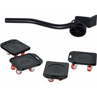 WAY - 5-teiliges Möbel-Lift-Mover-Werkzeug-Set, Schieber, robuste Möbelbewegungsrolle, Dray Heavy Duty Mover, Lifter-Geräte-Bodenschutz, 360 Grad WAY - 5-teiliges Möbel-Lift-Mover-Werkzeug-Set, Schieber, robuste Möbelbewegungsrolle, Dray Heavy Duty Mover, Lifter-Geräte-Bodenschutz, 360 Grad von WAY