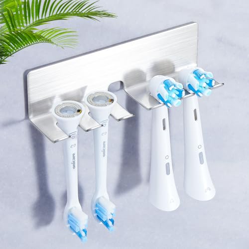 WAYASI Zahnbürstenhalter Elektrische Zahnbürste Halterung Wand Ohne Bohren, Zahnbürstenkopf Halter, Aufsteckbürsten Halter Wandhalterung Zahnbürsten Aufbewahrung Badezimmer Organizer (Groß) WAYASI Zahnbürstenhalter Elektrische Zahnbürste Halterung Wand Ohne Bohren, Zahnbürstenkopf Halter, Aufsteckbürsten Halter Wandhalterung Zahnbürsten Aufbewahrung Badezimmer Organizer (Groß) von WAYASI