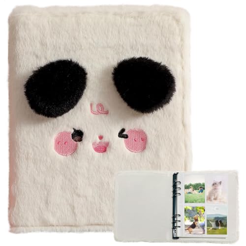 WAYUTO Cartoon Kpop Photocard Binder Plush with 30Pcs Inner Pages Kpop Photocard Album Kpop Photocard Book Kpop Photocard Holder Kpop Photocard Holder Kpop Photocard Organizer for Kpop Enthusiast von WAYUTO