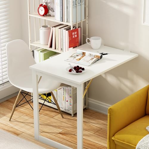 WAZCSD Wand Wandtisch Klappbar,Wandklapptisch,Multifunktionaler Klappschreibtisch Für Küche Zimmer WohnzimmerWandtisch Klappbar, Klappbarer Wandtisch Küchentisch, Klapptisch Klappschreibtisch Küche von WAZCSD