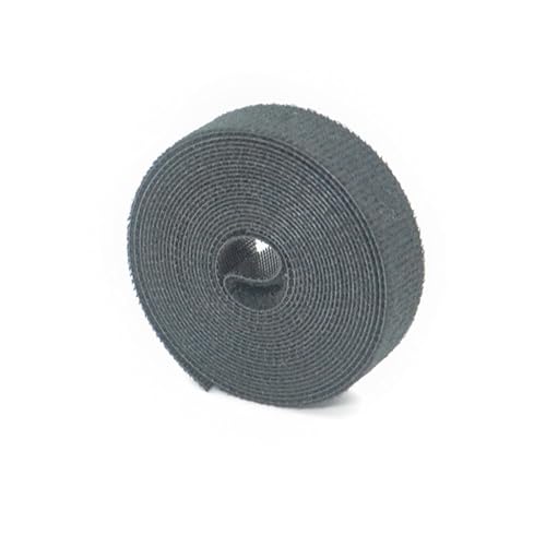 Tragbarer Kabelbinder aus Nylon, 10 mm x 1 m, 2 Rollen von WAZUBC