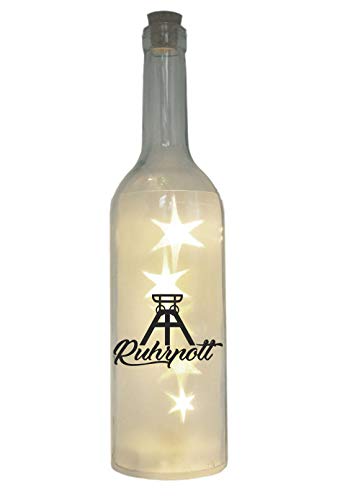 WB wohn trends LED-Flasche mit Motiv, Ruhrpott Förderturm, grau, 29cm, Flaschen-Licht Glitzer-Flasche Leuchtflasche Lampe mit Text Spruch Ruhrgebiet WB wohn trends LED-Flasche mit Motiv, Ruhrpott Förderturm, grau, 29cm, Flaschen-Licht Glitzer-Flasche Leuchtflasche Lampe mit Text Spruch Ruhrgebiet von WB wohn trends