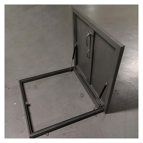 Dachluke Deckmontage Kompatibilität Mehreren Spezifikationen Flachdach Einstiegsluke Tür Kellerabdeckung Lagerhaus Dach Luftkühler Inspektionsluke(85x85cm/2.79x2.79ft) von WBBML