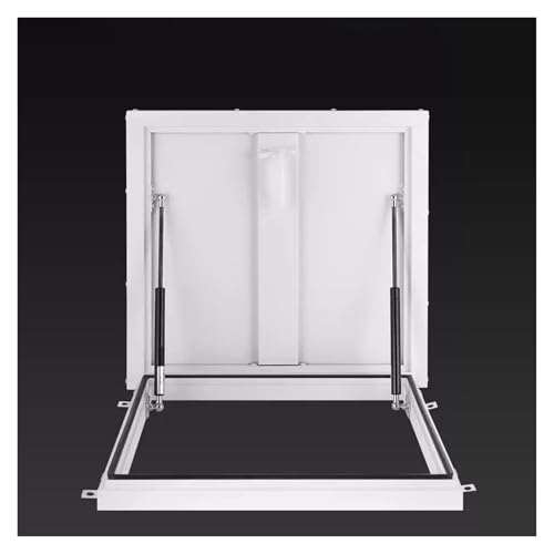 Decken Lukendeckel Einstiegsluke Wetterfestigkeit Dachluke Aus Verzinktem Pulverbeschichtetem Stahl Kellerausgänge(80x80cm/2.62x2.62ft) von WBBML