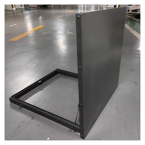Deckzugangsluke Abdeckung mit Versiegelter Gummidichtung Dachluke aus Verzinktem Dachausstieg Ausstieg Durchgang Zum Lagerbereich(65x65cm/2.13x2.13ft) von WBBML