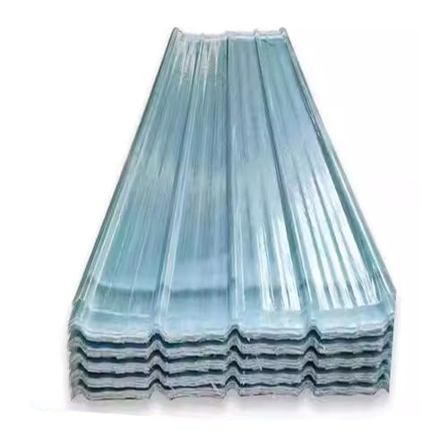 Ersatzplatten Leicht zu Schneiden Polycarbonat Platte Wellblechplatten füR Dach Ausstellungsfläche im Freien(0.9x1.2m/2.95x3.94ft) von WBBML