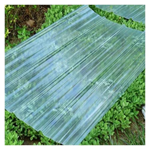 GewäChshaus Platten Tageslichtplatten Einfache Installation Wellblechplatten füR Dach Parkpavillon Dach(A,0.9x1.6m/2.95x5.25ft) von WBBML