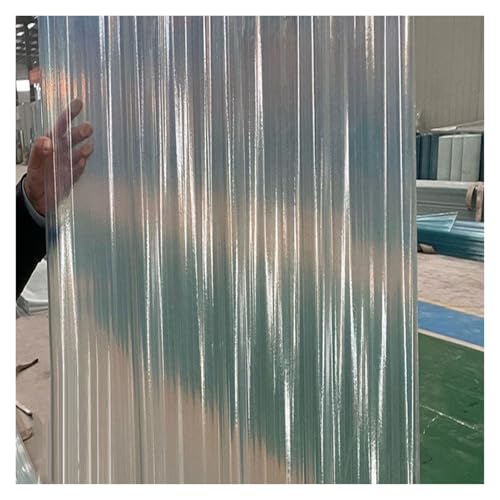 Kunststoff Dachplatte Lichtdurchlässig Tageslichtplatten GewäChshaus Platten Innenhof, Trennwand(0.9x1.1m/2.95x3.61ft) von WBBML