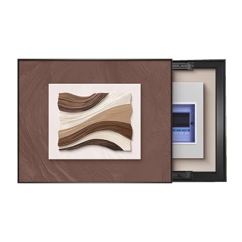 Moderne Dekorative Strom Verteiler Kastenabdeckung Einfach Verteilerkasten Dekorative Malerei Zählerkasten Abdeckung Verschiedene Größen(B,70x50cm) von WBBML