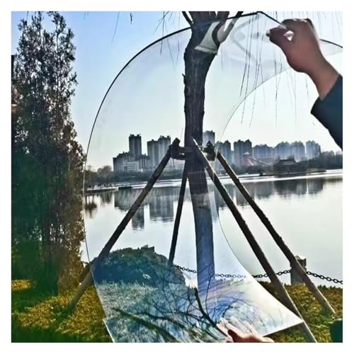 Pc Endurance Board Polycarbonat Dachplatten Resistent Gegen Hohe und Niedrige Temperaturen Tageslichtabdeckplatte Werbe Light Box(0.6x10m/1.97x32.81ft) von WBBML