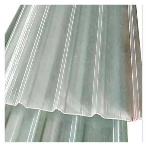 Polycarbonate Roof Panels Kunststoff Dachplatten Sonnenschutz Wellblech Kunststoffdachplatten Ausstellungshalle Oberlicht(B,0.9x1.7m/2.95x5.58ft) von WBBML