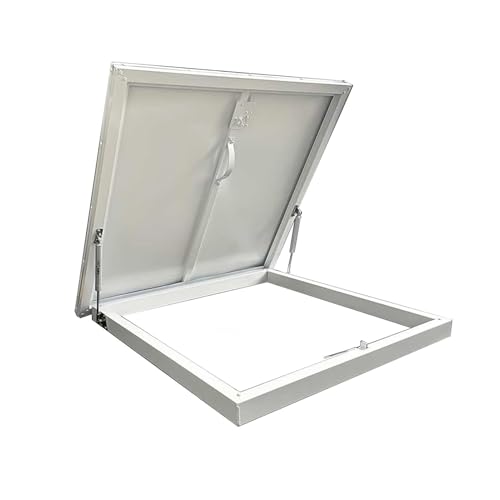 Sicherheitstür Aus Aluminiumlegierung Gasfedergriffe Keller Wellhead Deckzugangsluke Abdeckung Lagerräume(85x85cm/2.79x2.79ft) von WBBML