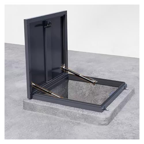Sicherheitstür Aus Aluminiumlegierung Kellerabdeckung Verformungsbeständig Einstiegsluke Lagerflächen in Lagerhäusern(60x60cm/1.97x1.97ft) von WBBML