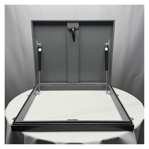Stahl Dachbodenlukendeckel Lüftung Notzugangsdeckel Deckzugangsluke Abdeckung Schächte in Einkaufszentren(55x55cm/1.8x1.8ft) von WBBML