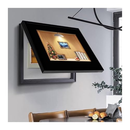 Versteckter Multimediakasten Schutzgehäuse für Leistungsschaltertafeln Öffnung Nach Oben Stromzähler Dekorativ Korridor(A,50x40cm) von WBBML