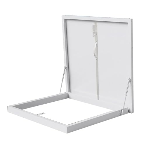 Verzinkte Dachluke Robuste Konstruktion Schacht Aufstiegs Abdeckung Edelstahl Dachsicherheitstür Keller, Terrassen(70x70cm/2.3x2.3ft) von WBBML
