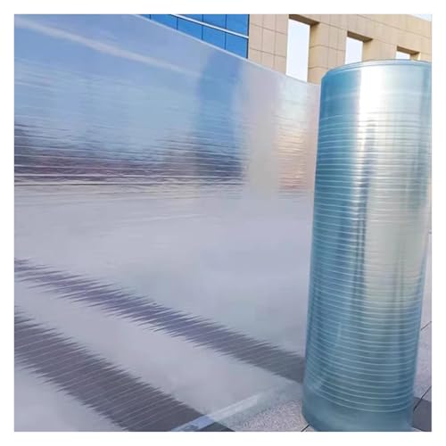 WBBML GewäChshausüBerdachung Polycarbonat Klare Tageslichtplatten Leicht und Einfach Installieren Glasfaseroberlicht Vordächer und Sonnensegel(0.8x13m/2.62x42.65ft) von WBBML