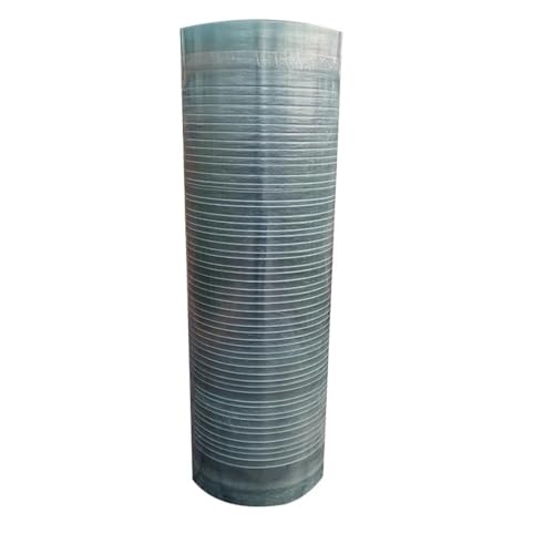 WBBML Plexiglas Witterungsbeständig 0.8mm Sonnenschutzplatte Klare Acrylkunststoffplatte Gewächshäuser, Schwimmbadüberdachungen, Überdachungen, Gartenzäune(1x16m/3.28x52.49ft) von WBBML