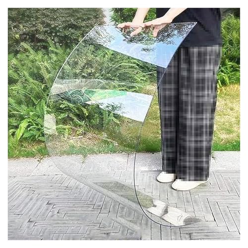WBBML Schuppendachplatte Outdoor Polycarbonate Roof Panels Wintergarten Paneele Bahnsteigüberdachung(0.6x5.5m/1.97x18.04ft) von WBBML