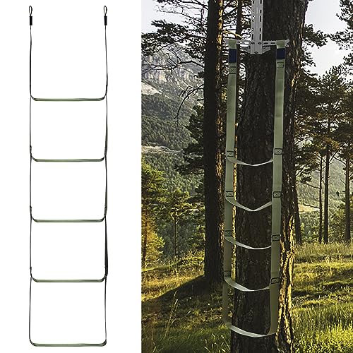 WBCBEC 5 Stufen Kletterhilfe für Jagd Kletterstock Aider Gurtband Seilleiter Leichte Jagd Kletterstock Aider Gurtband Seilleiter WBCBEC 5 Stufen Kletterhilfe für Jagd Kletterstock Aider Gurtband Seilleiter Leichte Jagd Kletterstock Aider Gurtband Seilleiter von WBCBEC