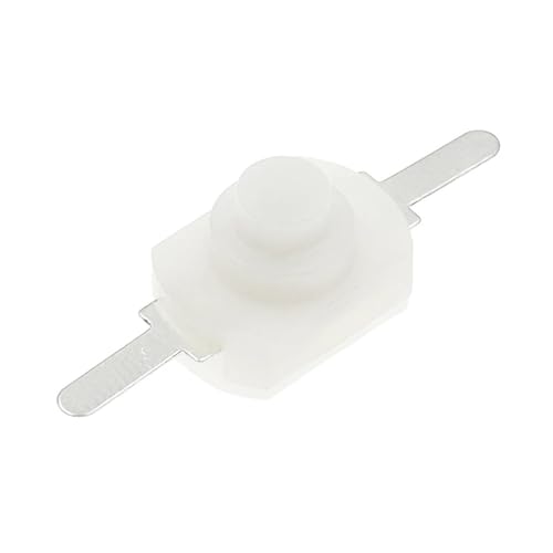 12 * 8 MM DC 30 V 1A Ein Aus-druckschalter for Taschenlampe 1208YD Selbsthemmend 10 Stücke(WHITE) von WBCDXCBB