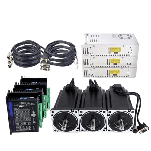 3 Achsen 12Nm 34 Closed Loop Schrittmotor Servotreiber Kit 34 Schrittmotor mit 1,7 m Verlängerungskabel 1 Stück 3 Achsen 12Nm 34 Closed Loop Schrittmotor Servotreiber Kit 34 Schrittmotor mit 1,7 m Verlängerungskabel 1 Stück von WBCDXCBB