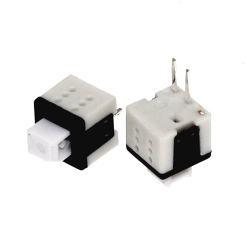 5,8 * 5,8mm Selbstsichernde Push Tactile Power Switch Kit 2 3 6 Pin Taste Schalter 5,8x5,8 10Pcs(GRAY) von WBCDXCBB