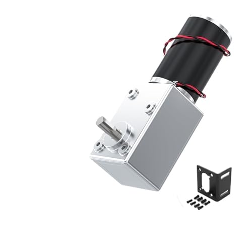 5882-50ZY Schneckengetriebemotor 12V24V Vorwärts- und Rückwärtsgeschwindigkeit einstellbar 1,5 U/min ~ 440 U/min Hohes Drehmoment Bürstenloser Gleichstrommotor 1St(3RPM_24V BRACKET MOTOR) von WBCDXCBB